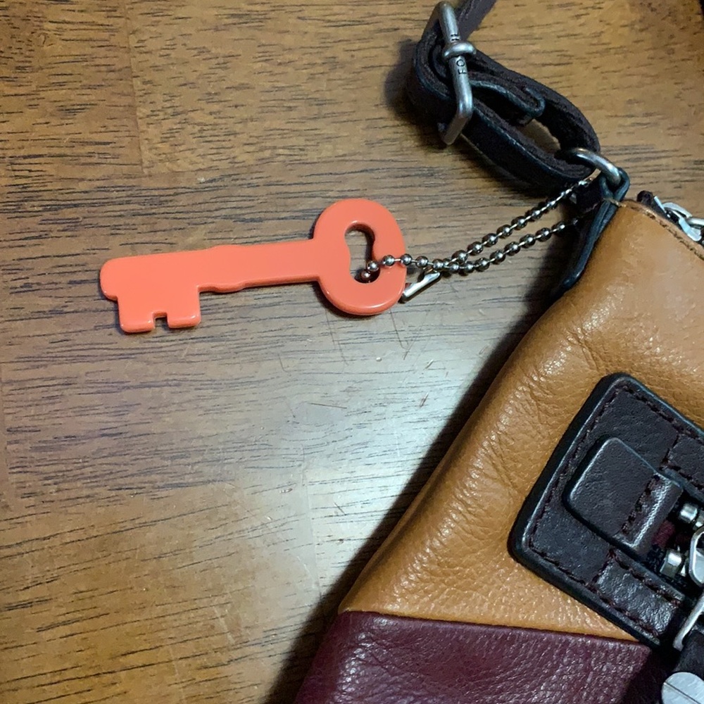 Fossil Patchwork Purse Leather - image 4